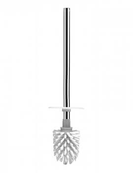 Spare Toilet Brush With Chrome Handle