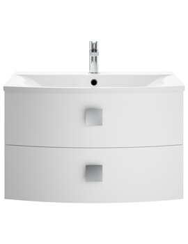 Sarenna 712 x 504mm Two Drawer Wall-Hung Unit And Basin