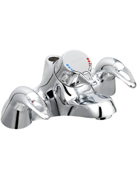 Java Chrome Bath Filler Tap With Thermostatic Shower - J Thbsmvo C
