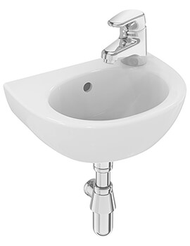 Armitage Shanks Sandringham 21 Handrinse Washbasin 350mm - Compact Design - Image
