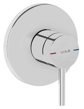 VitrA Origin 1 Way Built-In Shower Mixer Valve - Exposed Part - Image