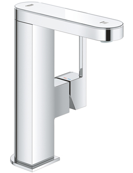 Plus Single Lever Chrome Basin Mixer Tap With LED Display