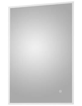 Hudson Reed 500 x 700mm Ambient LED Illuminated Touch Sensor Mirror - Image