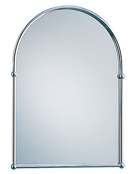 Holborn Traditional 490mm Wide Arched Bathroom Mirror