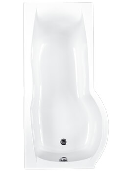 Carron Sigma 5mm Acrylic Shower Bath White 1800 x 750-900mm
