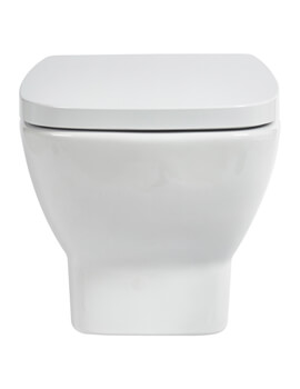 Piccolo 525mm Wall Hung WC With Soft Close Seat - BIQR28WH