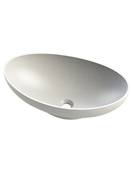 Queen Oval Stone Solid Surface Basin