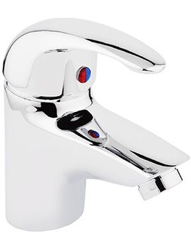 Compact Basin Mixer Tap With Click Clack Waste