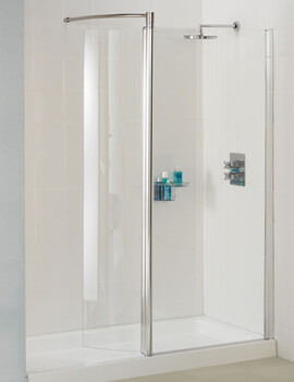 Classic Silver Walk-In Front Panel 1000 x 1850mm