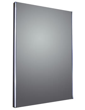 Frontline Weeton 500mm Mirror With Reversible Slide Light And Demister