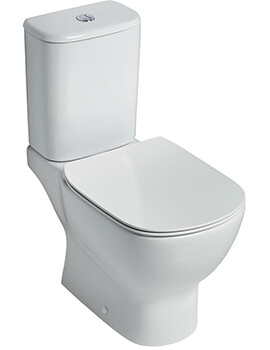 Ideal Standard Tesi Aquablade White Close Coupled WC Pan 665mm