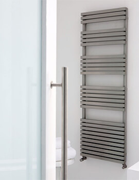 Atilla 500mm Wide Stainless Steel Towel Rail
