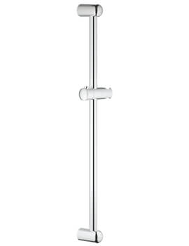 Grohe New Tempesta Chrome Shower Bar With Glider and Swivel Holder - Image