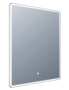 Frontline Sleek 600 x 800mm LED Mirror With Touch Sensor And Demister Pad - Image