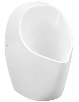 Arkitekt 405 x 390mm White Waterless Urinal