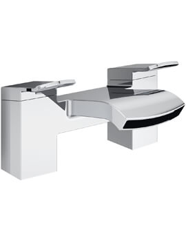 Bristan Descent Deck Mounted Chrome Bath Filler Tap - Image