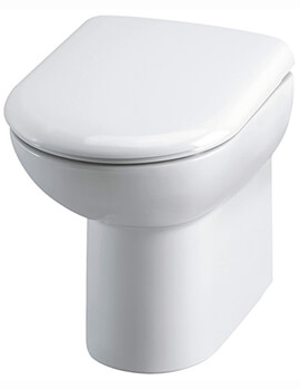 Lawton Comfort Height White Back To Wall WC Pan