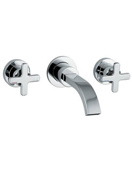 Serenitie Wall Mounted 3Th Basin Mixer Tap