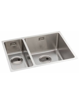 Abode Matrix R15 Stainless Steel 1.5 580mm Length Kitchen Sink Bowl - Image
