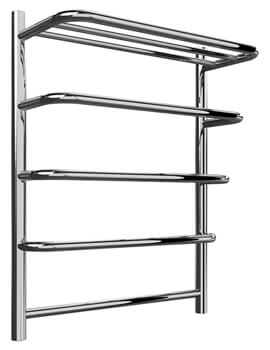 Elvo 530 x 660mm Polished Stainless Steel Towel Rail