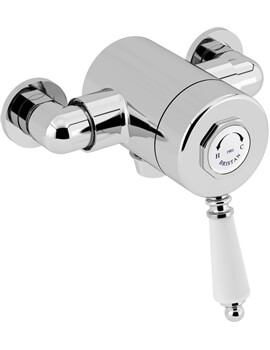 1901 Thermostatic Exposed Single Control Shower Valve