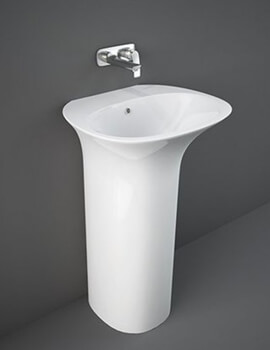 RAK Ceramics Sensation 550mm Wide Free Standing Wash Basin - Image