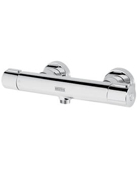 Frenzy Safe Touch Chrome Bar Mixer Valve With Fast Fit Connections