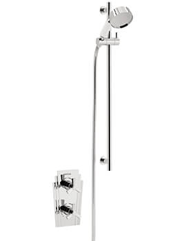 Heritage Gracechurch Recessed Thermostatic Shower Valve With Flexible Riser Kit