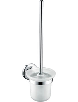 Bristan Solo Wall Hung Chrome Toilet Brush Holder - Image