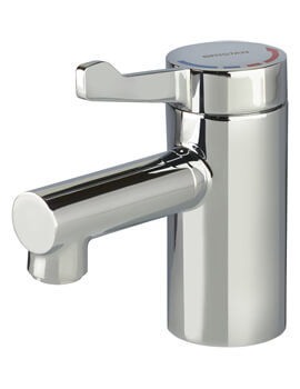 Commercial Solo Chrome Finis Basin Mixer Tap