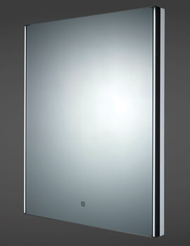 RAK Resort LED Mirror With Demister Pad And Shaver Socket - Image