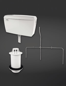 RAK 13.5 Litre Capacity Urinal Auto Cistern Pack For 3 Urinal