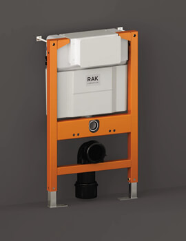 RAK Top/Front Flush Concealed Cistern And Frame For Wall Hung Pans - Frame Height 82cm - Image