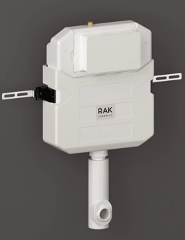 RAK Concealed Cistern For Furniture Complete With Cable Operated Push Button - Image