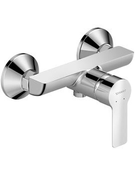 A.1 Chrome Single Lever Shower Mixer Tap For Exposed Installation