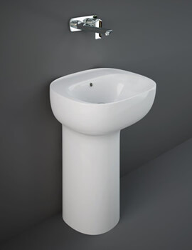 RAK Illusion 540mm Wide Freestanding Wash Basin With Hidden Fixation System