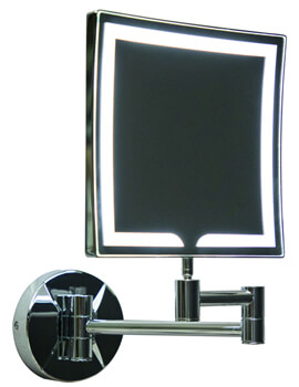 Joseph Miles 250mm Square Led Make Up Mirror - Image