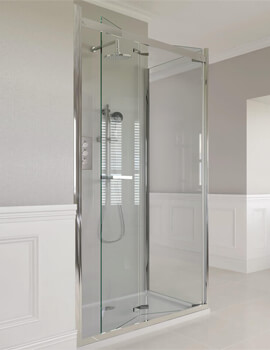 Aqata Spectra SP481 Bi-Fold Shower Door 800 x 800mm - Sizes Available - Image