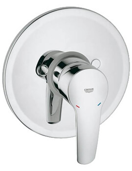 Eurostyle Single Lever Chrome Shower Valve - With Or Without Diverter