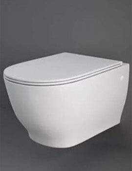 Moon Wall-Hung WC Pan With Urea Soft Close Seat - Projection 560mm