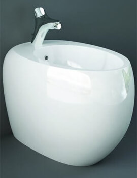 Cloud Back To Wall Bidet With 1 Tap Hole - 560mm Projection