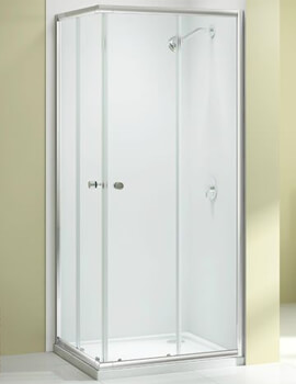Merlyn Ionic Source 900 x 1850mm Corner Entry Shower Cubicle - Image
