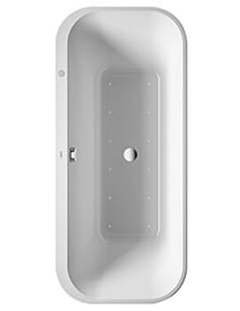 Happy D.2 Plus 1800 x 800mm Freestanding Whirltub With Panel And Frame