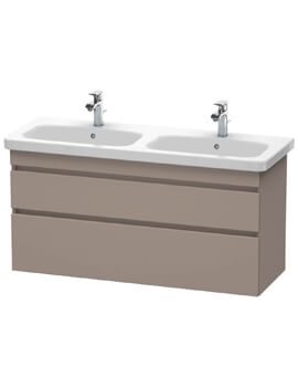 DuraStyle 1230 x 448mm Double Drawer Vanity Unit