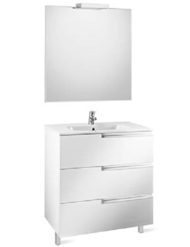 Victoria-N 1000 x 740mm Vanity Unit Pack With Mirror And Spotlight