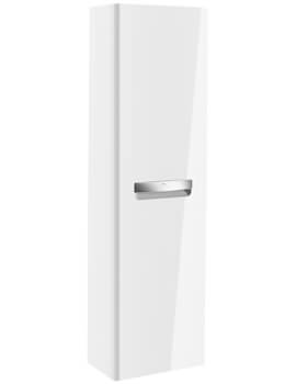 The Gap 350 x 1200mm Gloss White Single Door Column Unit