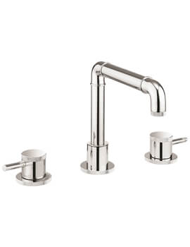 MPRO Industrial Deck Mounted 3 Hole Basin Tap