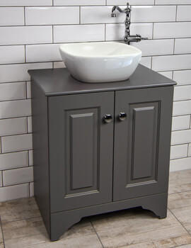 Silverdale Victorian 670mm Unit With Wash Bowl