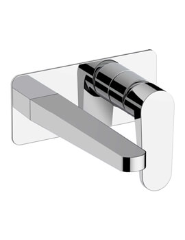 VitrA Origin Wall Mounted 2 Hole Basin Mixer Tap