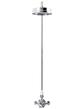 Waldorf Thermostatic Shower Valve With Fixed Head
